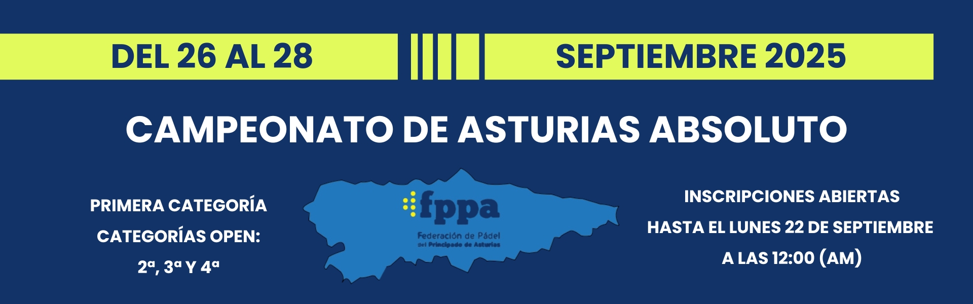CAMPEONATO DE ASTURIAS ABSOLUTO 2025