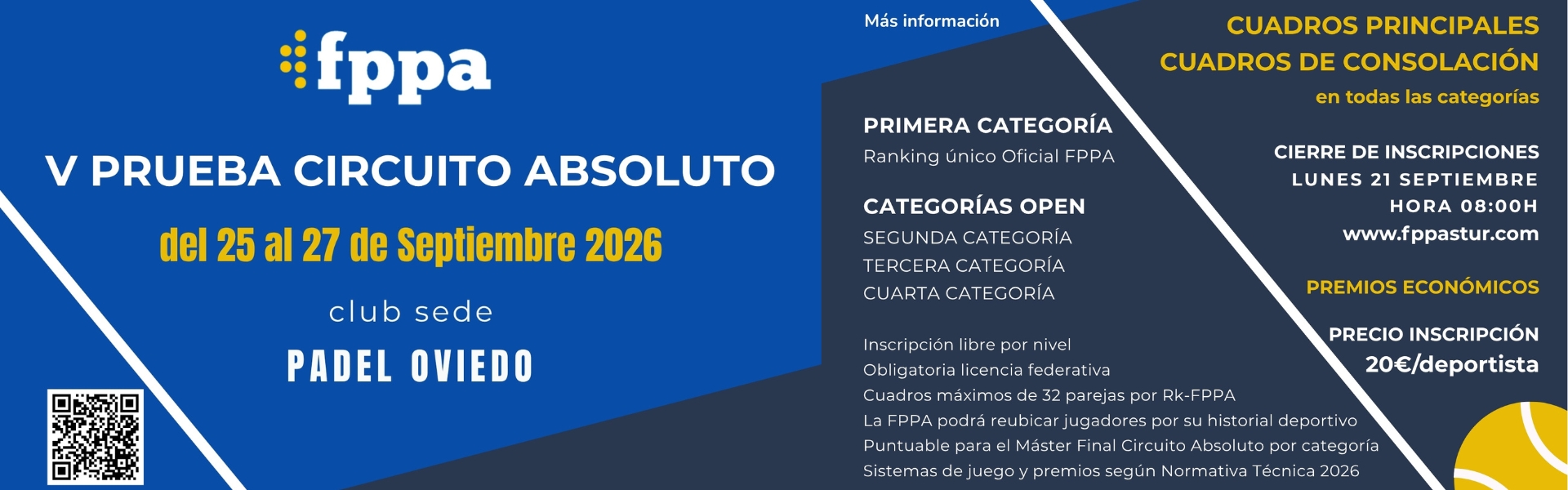 V PRUEBA  CIRCUITO ABSOLUTO FPPA 2026