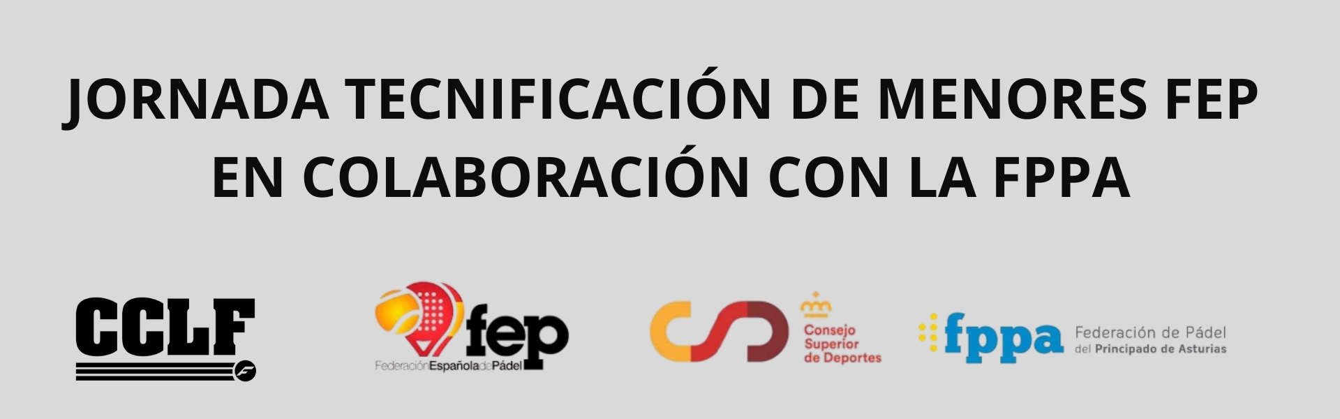 TECNIFICACIÓN DE MENORES FEP TERRITORIAL ASTURIAS