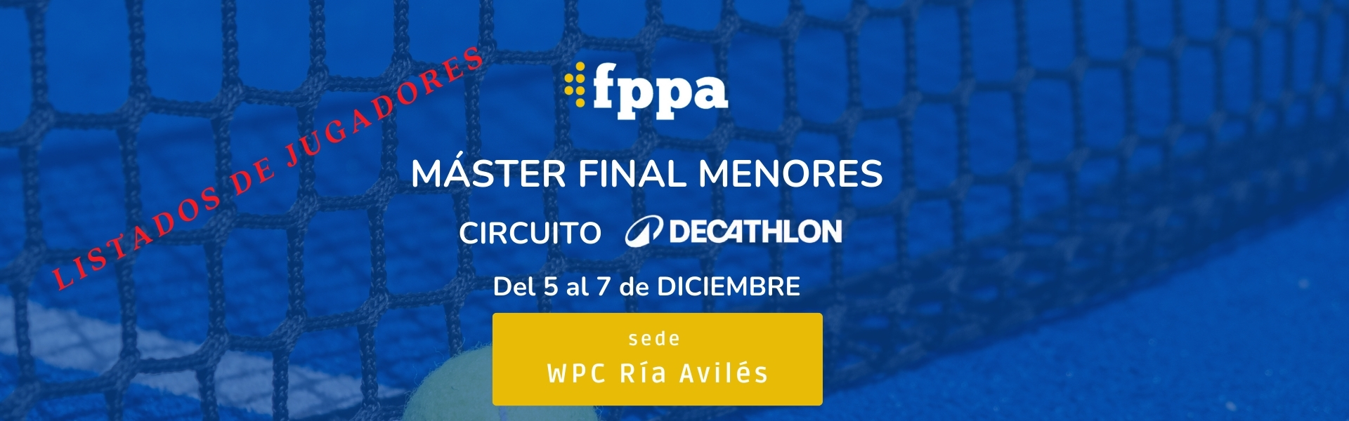 MÁSTER FINAL CIRCUITO MENORES