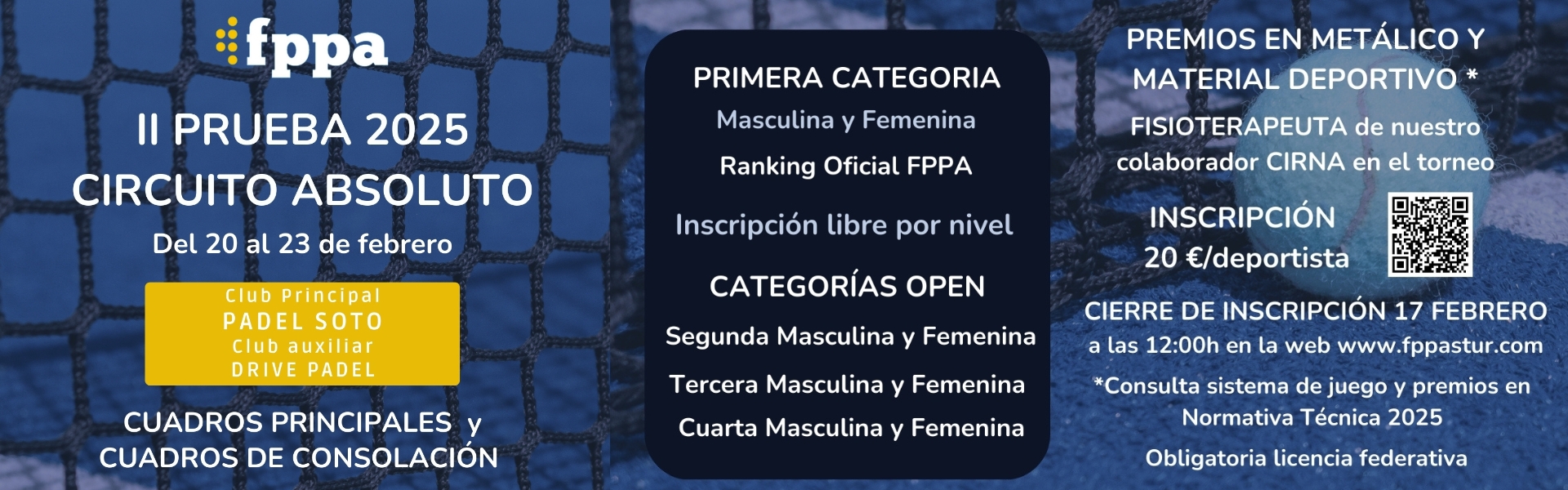 II PRUEBA DEL CIRCUITO ABSOLUTO 2025