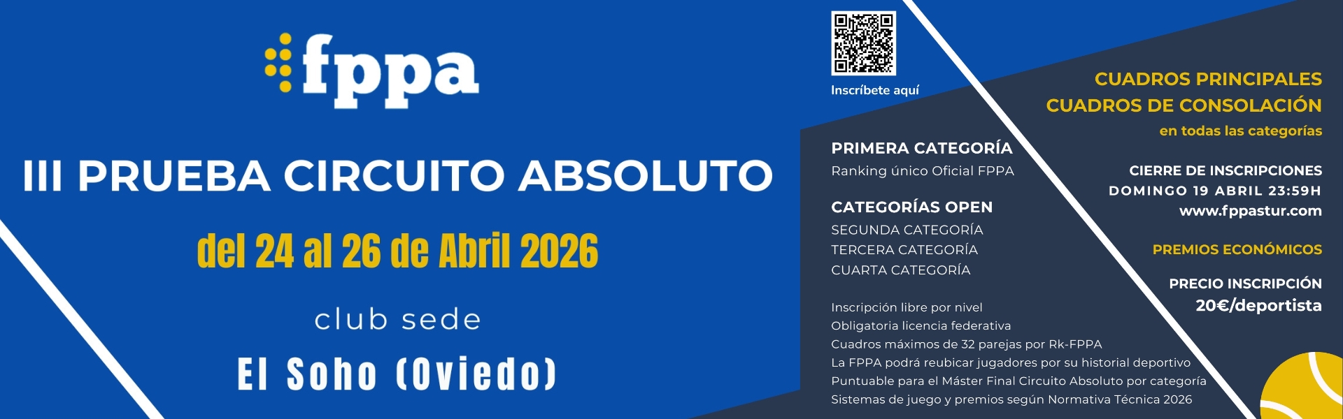 III PRUEBA CIRCUITO ABSOLUTO 2026